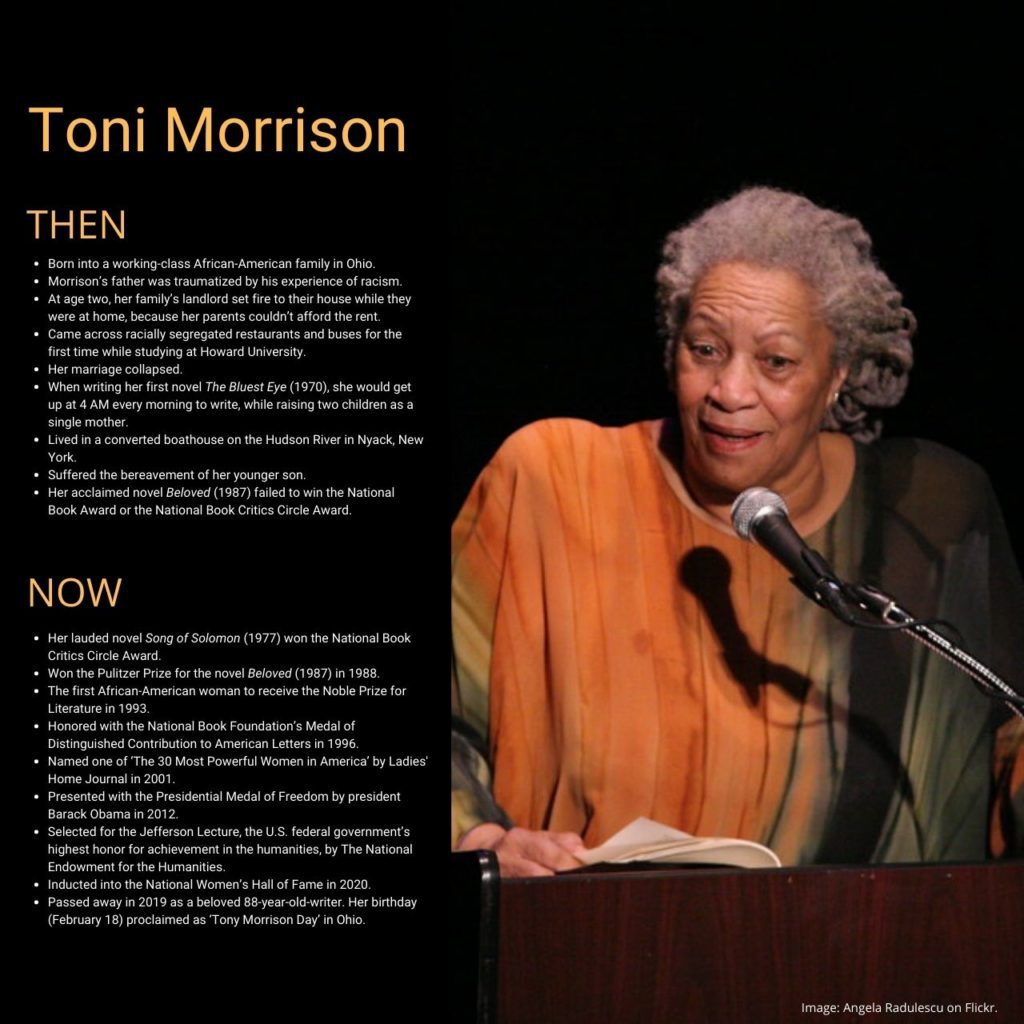 toni morrison, the writers college